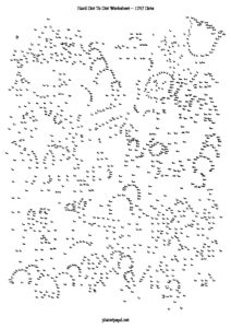 hard dot to dot village 1257 dots A4 PDF pdf image 212x300 